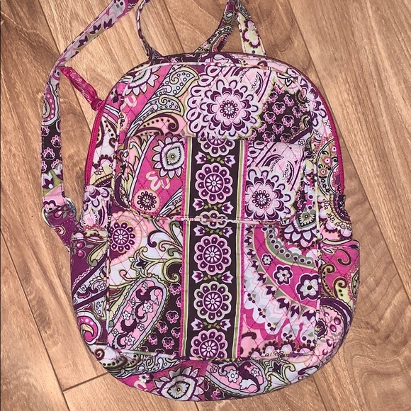 Vera Bradley Handbags - Vera bradley backpack in very berry paisley
